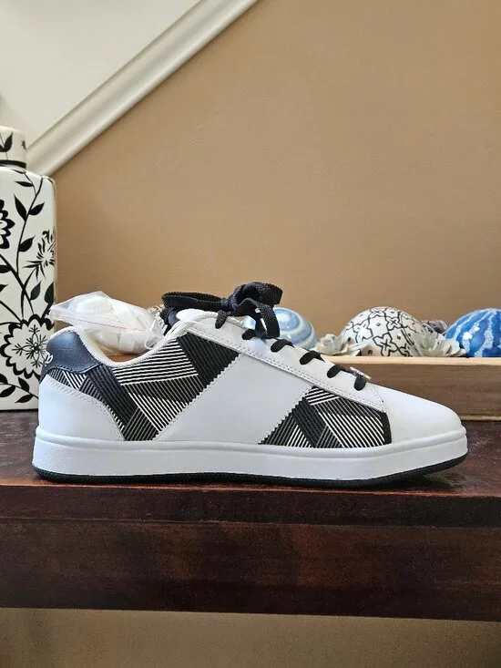 Luxury Kicks (Vlado) Men's Fashion Sneakers, White, Sz 12 - Picture 8 of 16